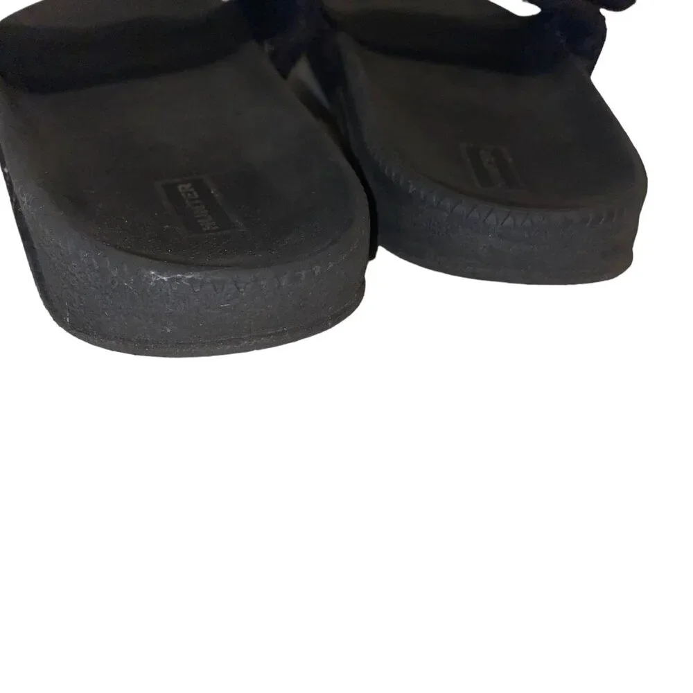 Hunter Slides US 9 Black UK 8